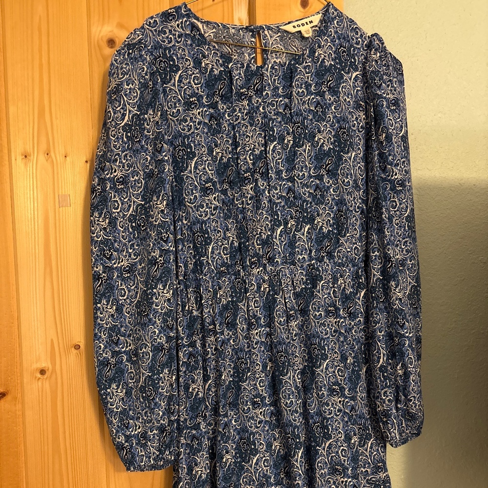 Boden blue dress